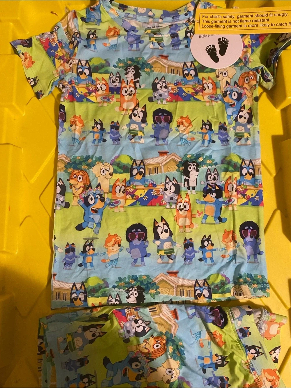 Bamboo short set pajamas NWT size 5t